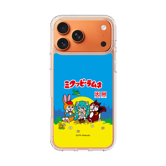 スリムプロテクションケース［ 初音ミク×クッピーラムネ - パッケージ ］
