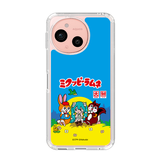 スリムプロテクションケース［ 初音ミク×クッピーラムネ - パッケージ ］