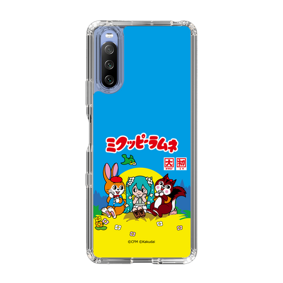 スリムプロテクションケース［ 初音ミク×クッピーラムネ - パッケージ ］