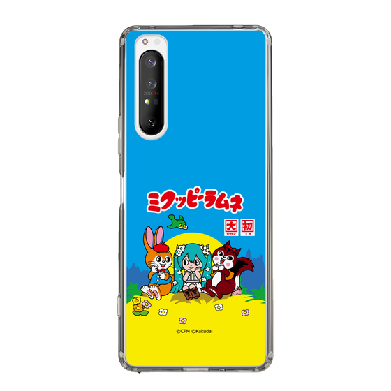 スリムプロテクションケース［ 初音ミク×クッピーラムネ - パッケージ ］