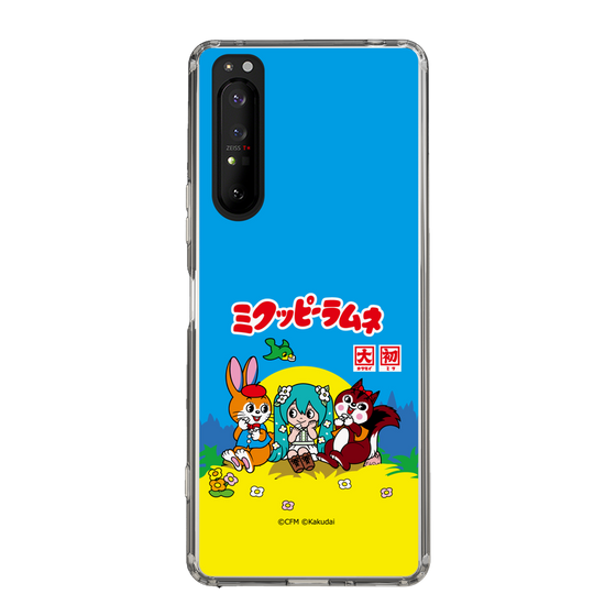 スリムプロテクションケース［ 初音ミク×クッピーラムネ - パッケージ ］