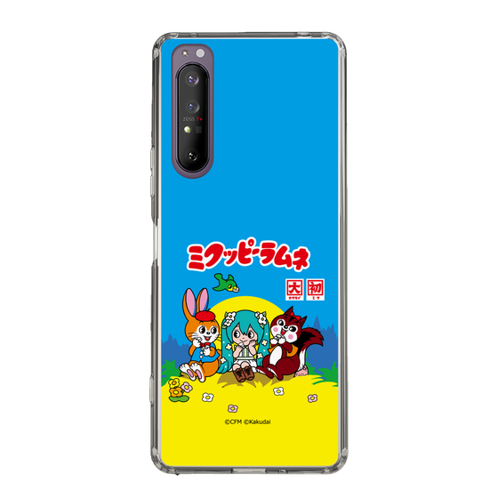 スリムプロテクションケース［ 初音ミク×クッピーラムネ - パッケージ ］