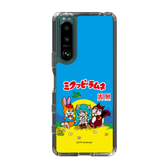 スリムプロテクションケース［ 初音ミク×クッピーラムネ - パッケージ ］