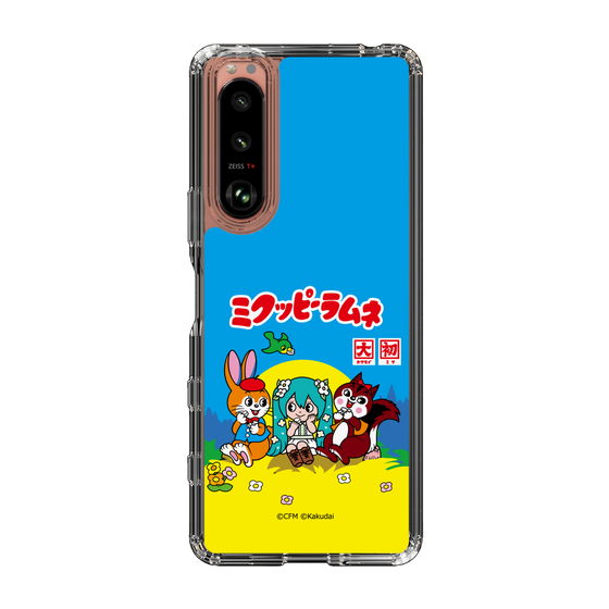 スリムプロテクションケース［ 初音ミク×クッピーラムネ - パッケージ ］