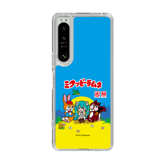 スリムプロテクションケース［ 初音ミク×クッピーラムネ - パッケージ ］
