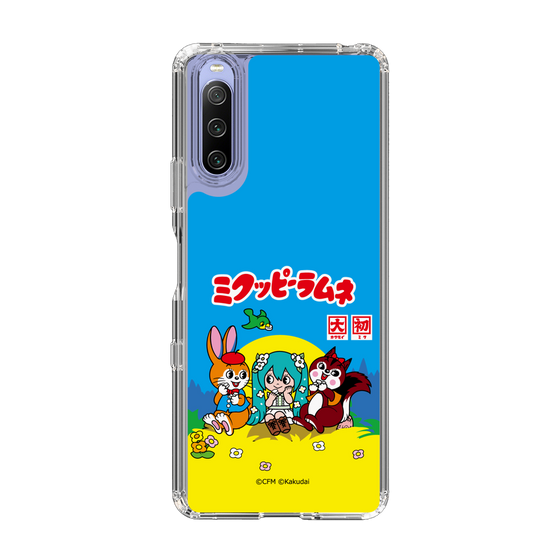 スリムプロテクションケース［ 初音ミク×クッピーラムネ - パッケージ ］