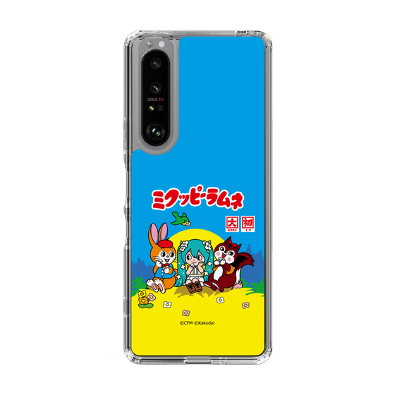 スリムプロテクションケース［ 初音ミク×クッピーラムネ - パッケージ ］