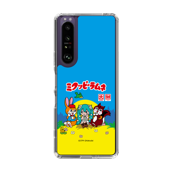 スリムプロテクションケース［ 初音ミク×クッピーラムネ - パッケージ ］