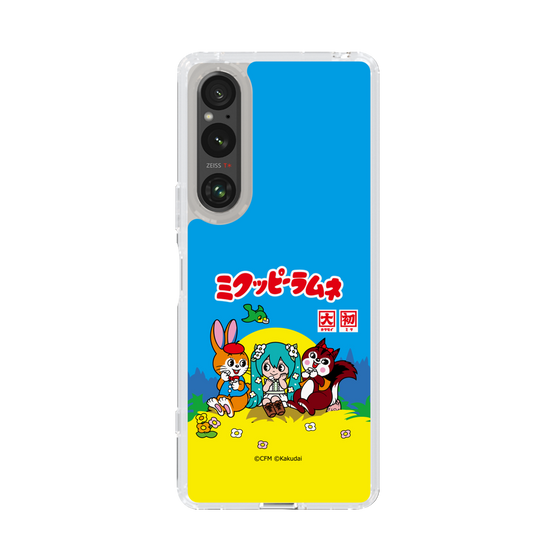 スリムプロテクションケース［ 初音ミク×クッピーラムネ - パッケージ ］