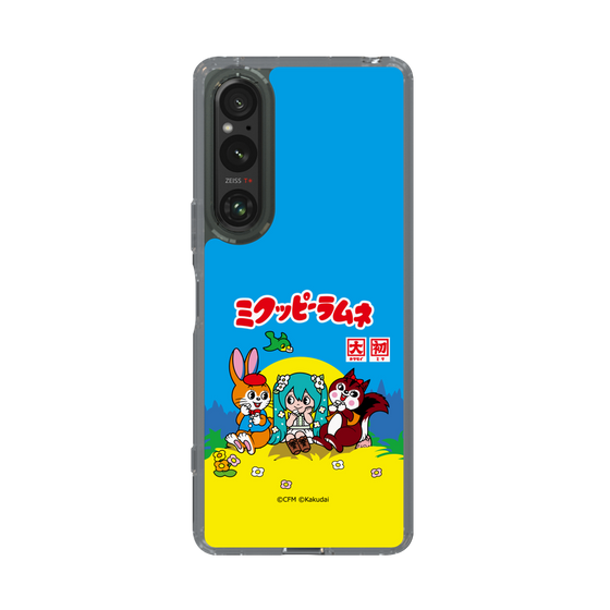 スリムプロテクションケース［ 初音ミク×クッピーラムネ - パッケージ ］