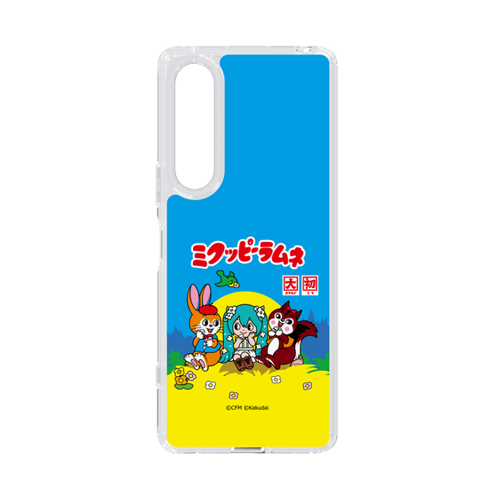 スリムプロテクションケース［ 初音ミク×クッピーラムネ - パッケージ ］