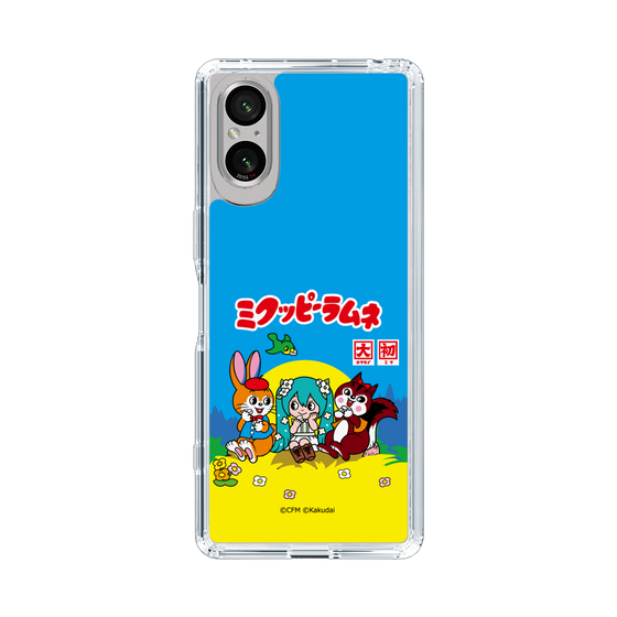 スリムプロテクションケース［ 初音ミク×クッピーラムネ - パッケージ ］