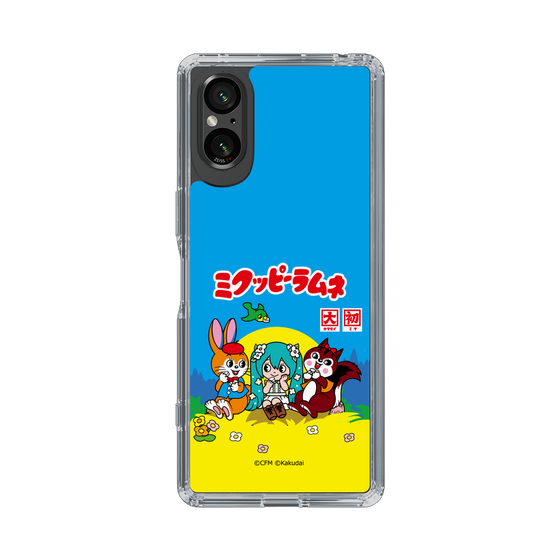スリムプロテクションケース［ 初音ミク×クッピーラムネ - パッケージ ］