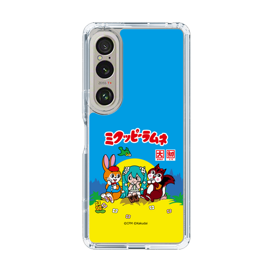 スリムプロテクションケース［ 初音ミク×クッピーラムネ - パッケージ ］