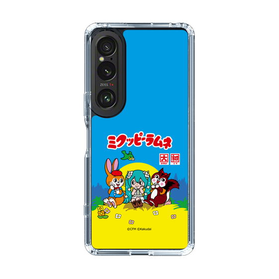 スリムプロテクションケース［ 初音ミク×クッピーラムネ - パッケージ ］