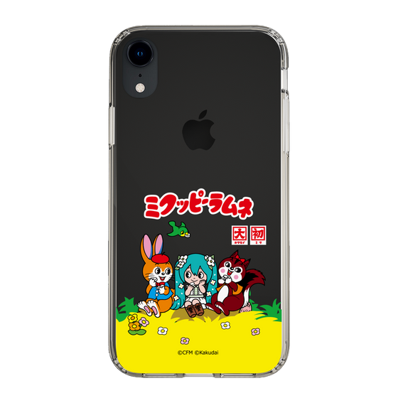 スリムプロテクションケース［ 初音ミク×クッピーラムネ - パッケージ - クリア ］