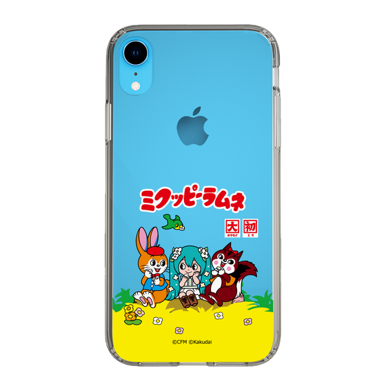 スリムプロテクションケース［ 初音ミク×クッピーラムネ - パッケージ - クリア ］