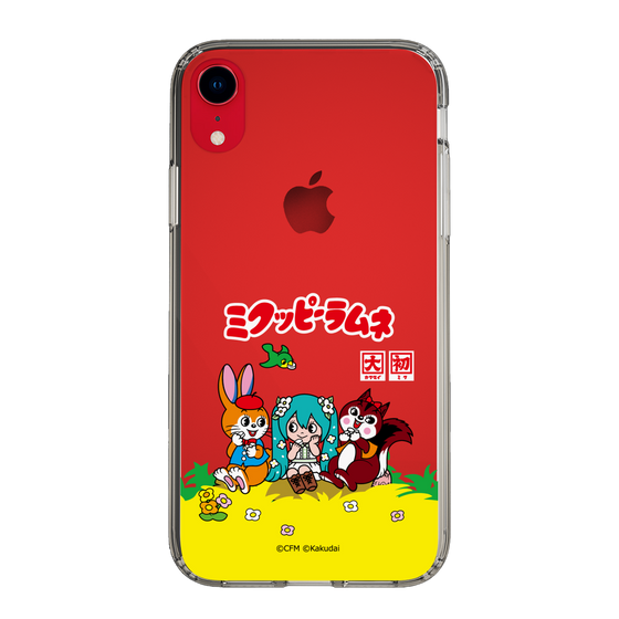 スリムプロテクションケース［ 初音ミク×クッピーラムネ - パッケージ - クリア ］