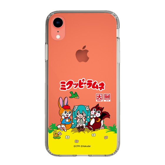 スリムプロテクションケース［ 初音ミク×クッピーラムネ - パッケージ - クリア ］