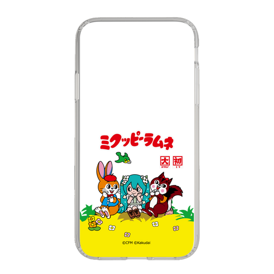 スリムプロテクションケース［ 初音ミク×クッピーラムネ - パッケージ - クリア ］