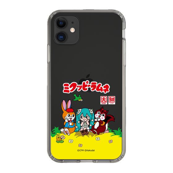 スリムプロテクションケース［ 初音ミク×クッピーラムネ - パッケージ - クリア ］