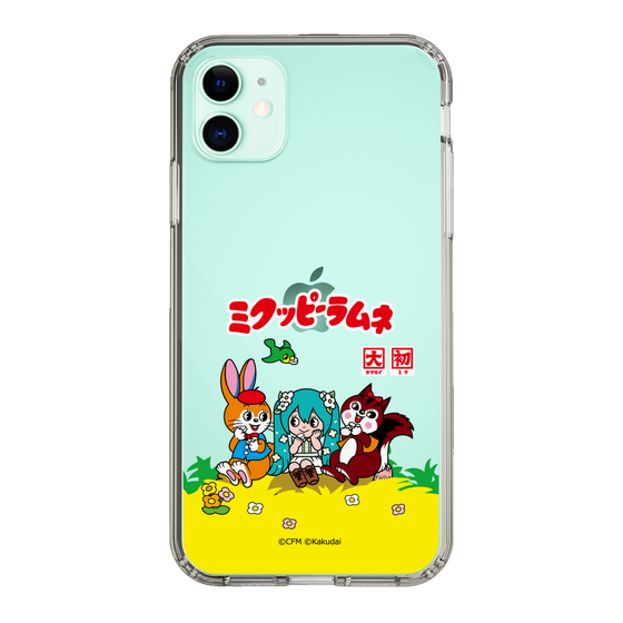 スリムプロテクションケース［ 初音ミク×クッピーラムネ - パッケージ - クリア ］