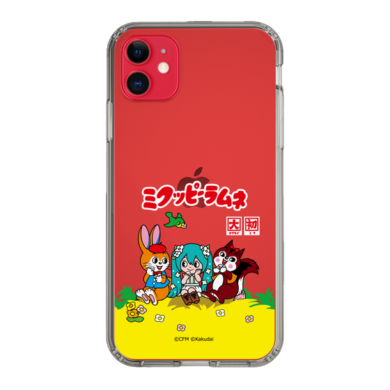 スリムプロテクションケース［ 初音ミク×クッピーラムネ - パッケージ - クリア ］