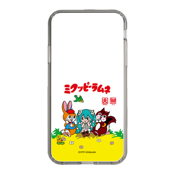 スリムプロテクションケース［ 初音ミク×クッピーラムネ - パッケージ - クリア ］