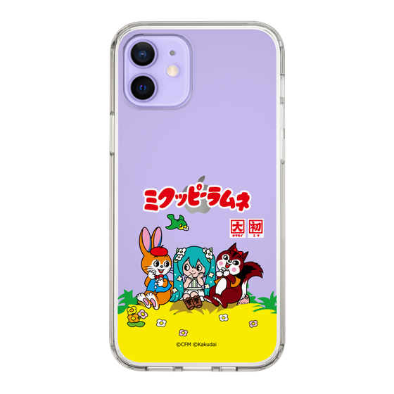 スリムプロテクションケース［ 初音ミク×クッピーラムネ - パッケージ - クリア ］