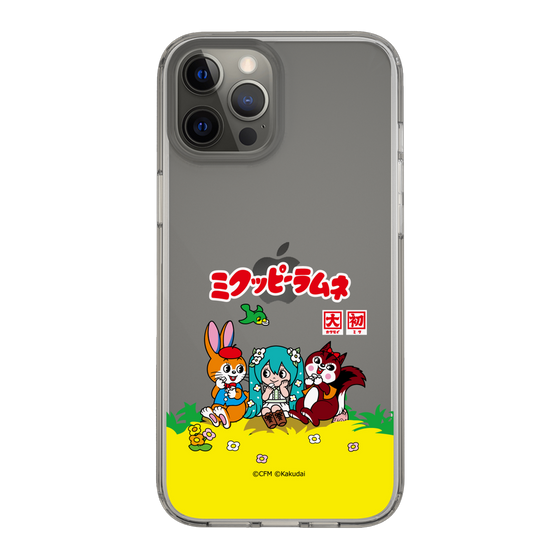スリムプロテクションケース［ 初音ミク×クッピーラムネ - パッケージ - クリア ］