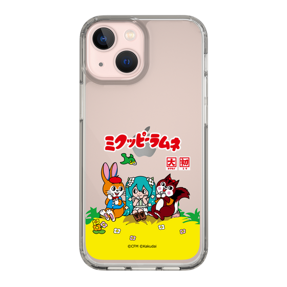 スリムプロテクションケース［ 初音ミク×クッピーラムネ - パッケージ - クリア ］
