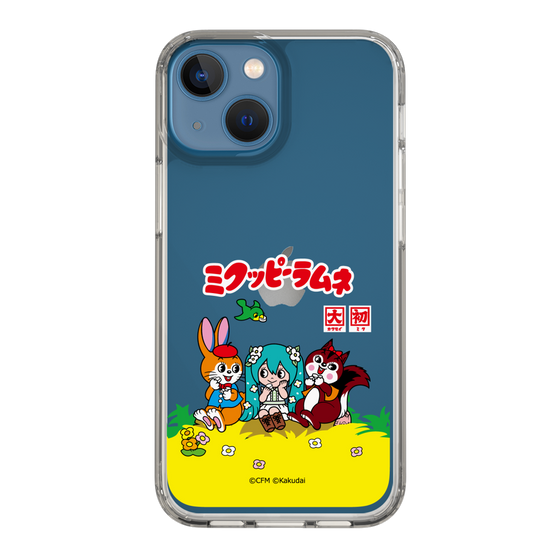 スリムプロテクションケース［ 初音ミク×クッピーラムネ - パッケージ - クリア ］