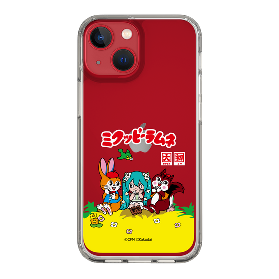 スリムプロテクションケース［ 初音ミク×クッピーラムネ - パッケージ - クリア ］