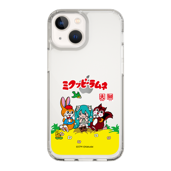 スリムプロテクションケース［ 初音ミク×クッピーラムネ - パッケージ - クリア ］