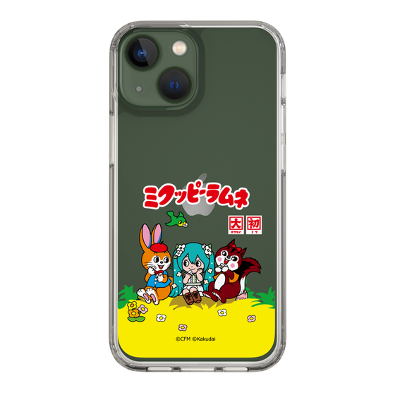 スリムプロテクションケース［ 初音ミク×クッピーラムネ - パッケージ - クリア ］