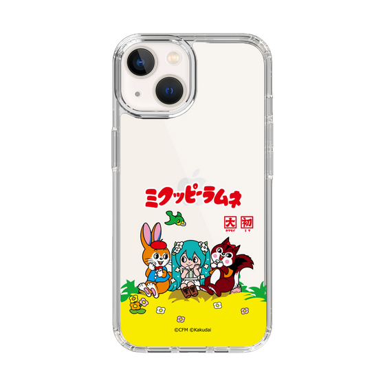 スリムプロテクションケース［ 初音ミク×クッピーラムネ - パッケージ - クリア ］