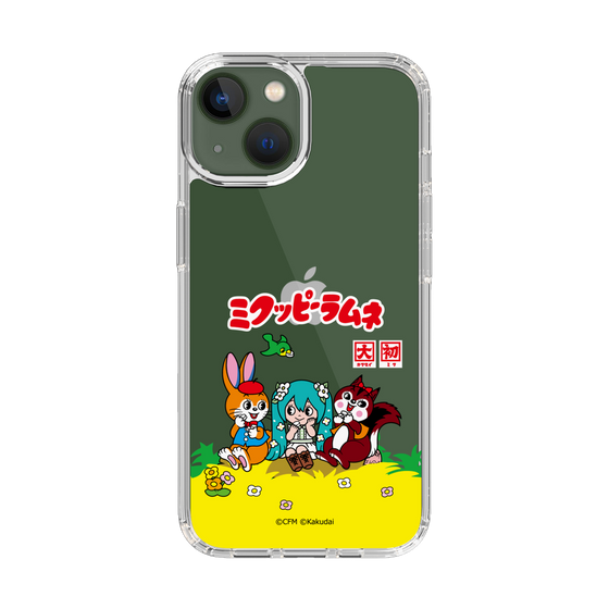 スリムプロテクションケース［ 初音ミク×クッピーラムネ - パッケージ - クリア ］