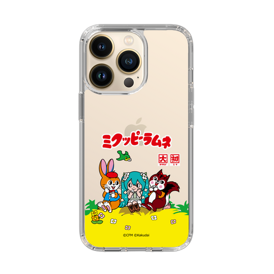 スリムプロテクションケース［ 初音ミク×クッピーラムネ - パッケージ - クリア ］