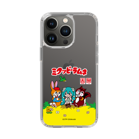 スリムプロテクションケース［ 初音ミク×クッピーラムネ - パッケージ - クリア ］