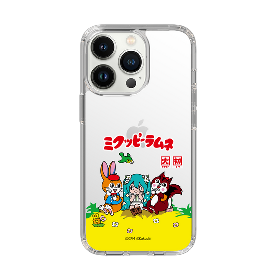 スリムプロテクションケース［ 初音ミク×クッピーラムネ - パッケージ - クリア ］