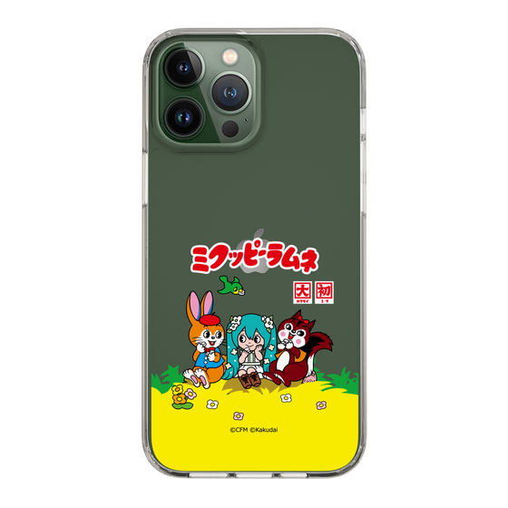 スリムプロテクションケース［ 初音ミク×クッピーラムネ - パッケージ - クリア ］