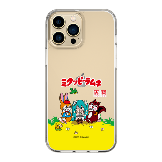 スリムプロテクションケース［ 初音ミク×クッピーラムネ - パッケージ - クリア ］