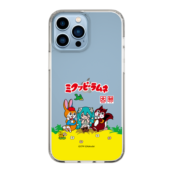 スリムプロテクションケース［ 初音ミク×クッピーラムネ - パッケージ - クリア ］