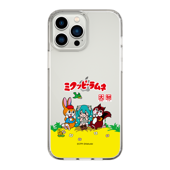 スリムプロテクションケース［ 初音ミク×クッピーラムネ - パッケージ - クリア ］