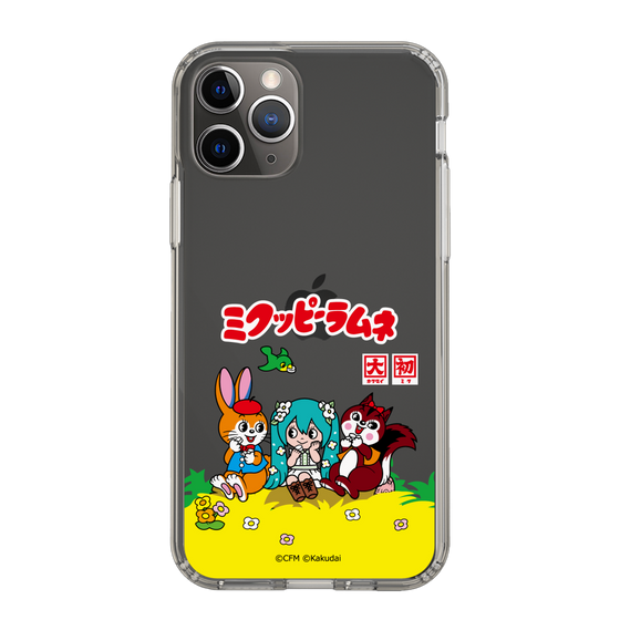 スリムプロテクションケース［ 初音ミク×クッピーラムネ - パッケージ - クリア ］