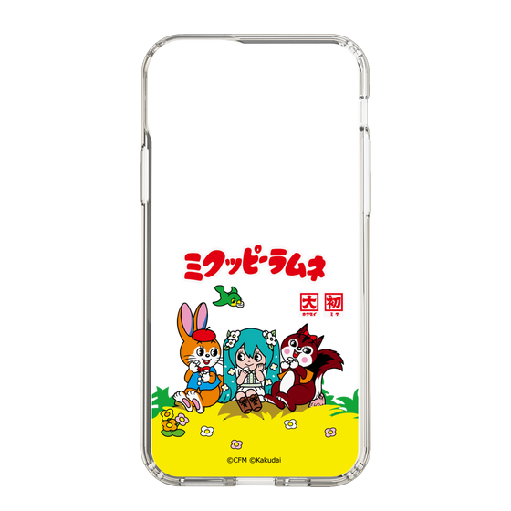 スリムプロテクションケース［ 初音ミク×クッピーラムネ - パッケージ - クリア ］