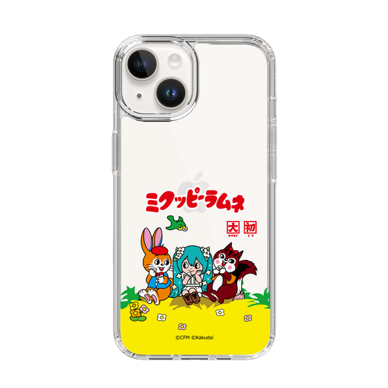 スリムプロテクションケース［ 初音ミク×クッピーラムネ - パッケージ - クリア ］