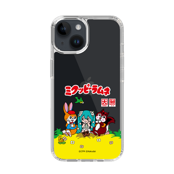 スリムプロテクションケース［ 初音ミク×クッピーラムネ - パッケージ - クリア ］