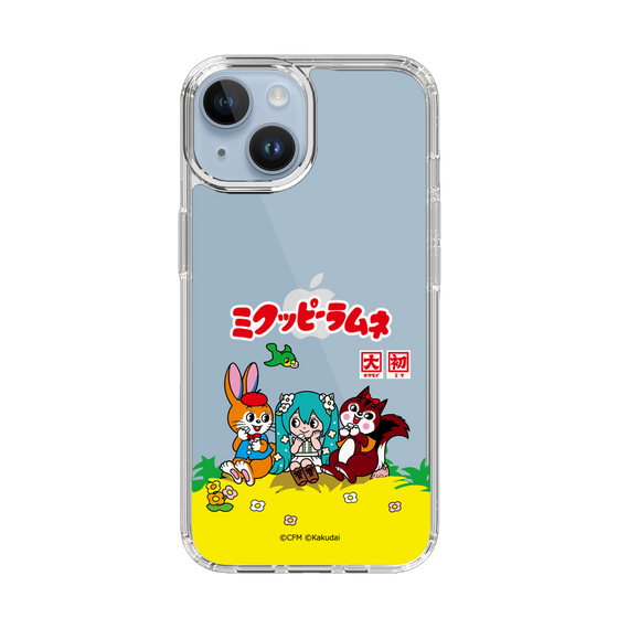 スリムプロテクションケース［ 初音ミク×クッピーラムネ - パッケージ - クリア ］