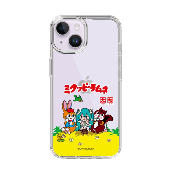 スリムプロテクションケース［ 初音ミク×クッピーラムネ - パッケージ - クリア ］